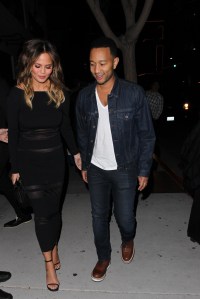 Chrissy Teigen and John Legend's Shoe Style