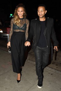Chrissy Teigen and John Legend's Shoe Style