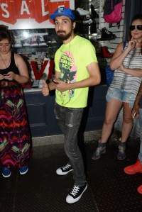 Customers at Converse's Chuck II launch in Soho, NY