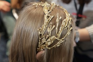 Backstage at Elie Saab Couture Fall 2015