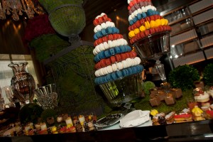The scene at the Baccarat Hotel opening.