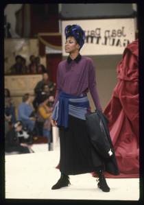 A look of Jean Paul Gaultier's "Barbès" collection