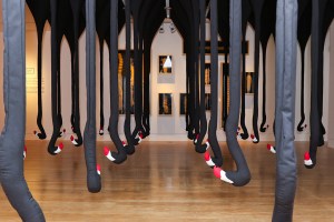 Art at Henrik Vibscov exhibition