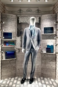 Interior of Hermes Boston store