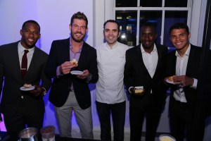 Victor Cruz, Jessa Palmer, Dominique Ansel, Blaise Matuidi and Thago Silva