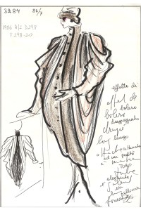 The Drapery fur at Fendi, fall 1986