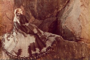 A Mappamondo fur at Fendi