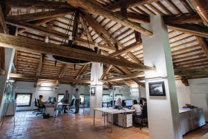 The workrooms in the 16th-century villa that Kering restored
