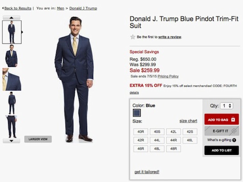 Macy’s Cuts Ties with Trump