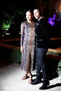 Jessica Alba and Olivier Rousteing