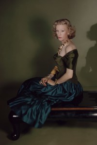Millicent Rogers in a Charles James dress.
