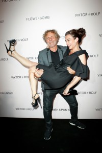 Renzo Rosso and Nathalie Duran
