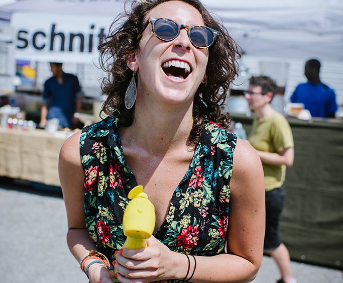 Brooklyn Bridge Park Smorgasburg style