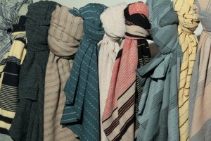 A display at Asher Fabric