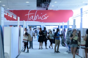Scouting the fabrics at Première Vision