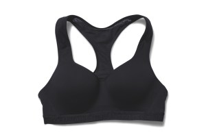 A sports bra from Under Armour.