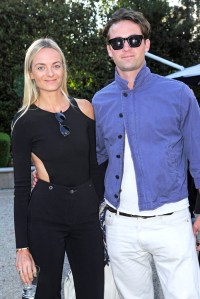 Virginie Courtin-Clarins and Louis-Marie de Castelbajac