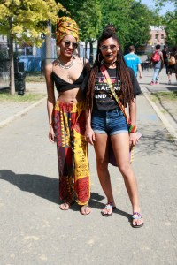 Street Style at the Afropunk Fest in Brooklyn.