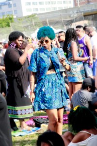 Street Style at the Afropunk Fest in Brooklyn.