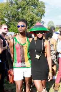 Street Style at the Afropunk Fest in Brooklyn.