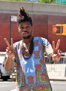 Street Style at the Afropunk Fest in Brooklyn.