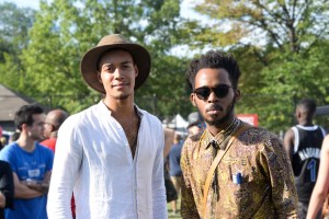 Street Style at the Afropunk Fest in Brooklyn.