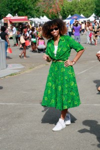 Street Style at the Afropunk Fest in Brooklyn.