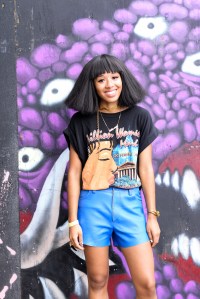 Street Style at the Afropunk Fest in Brooklyn.
