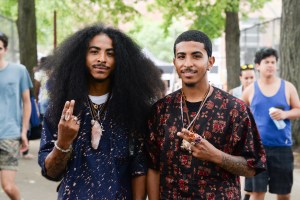 Street Style at the Afropunk Fest in Brooklyn.