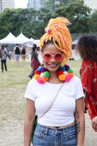 Street Style at the Afropunk Fest in Brooklyn.