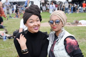 Street Style at the Afropunk Fest in Brooklyn.