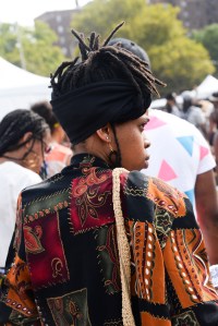 Street Style at the Afropunk Fest in Brooklyn.