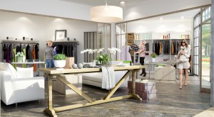 A rendering of Bailey44’s first store