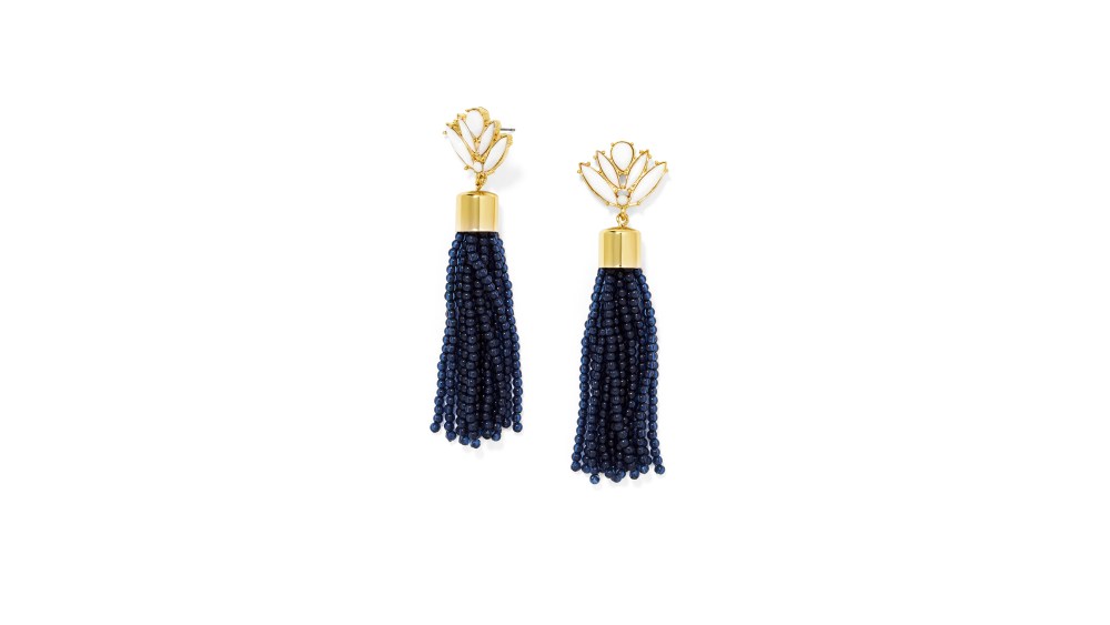 Exclusive BaubleBar earrings for Bloomingdale's.