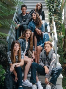 Students at the Los Angeles shoot in West L.A.
