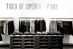 A rendering of Tiger of Sweden Jeans' store in Copenhagen