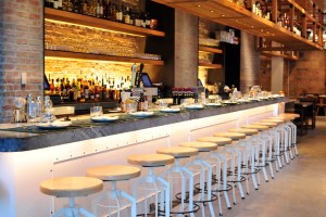 The bar at Jams