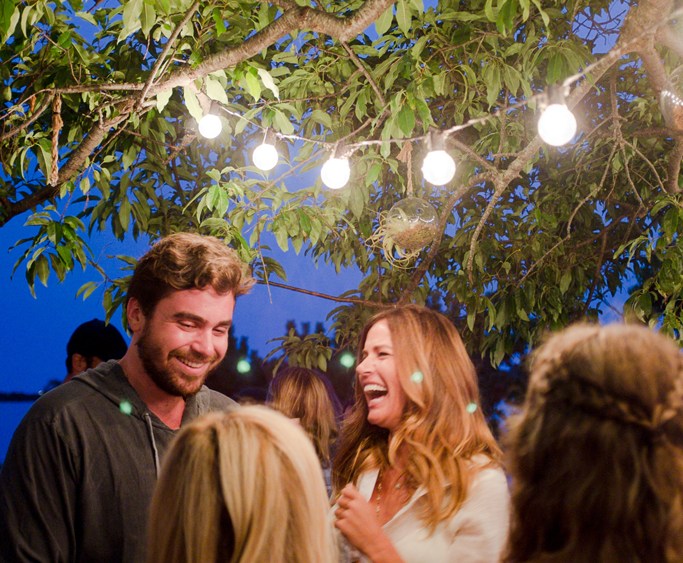 Isaac Ross and Kelly Bensimon