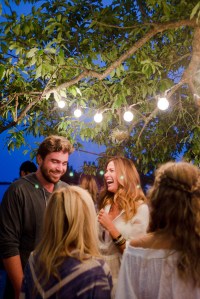 Isaac Ross and Kelly Bensimon
