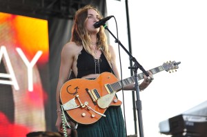 Zella Day performing at the BIllboard Hot 100 festival