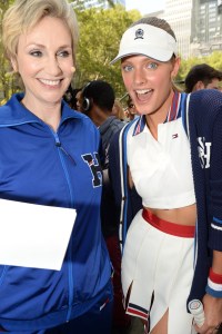 Jane Lynch and Constance Jablonski