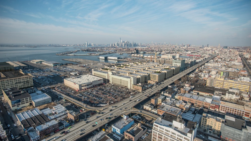 A view of Industry City