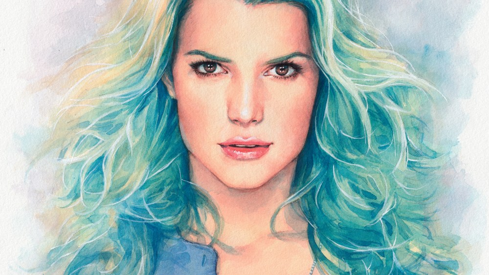 Jessica Simpson portrait