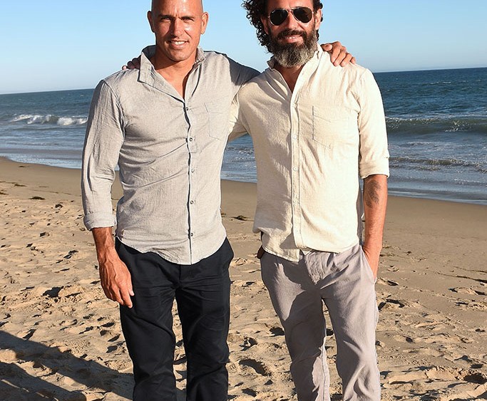 Kelly Slater and John Moore