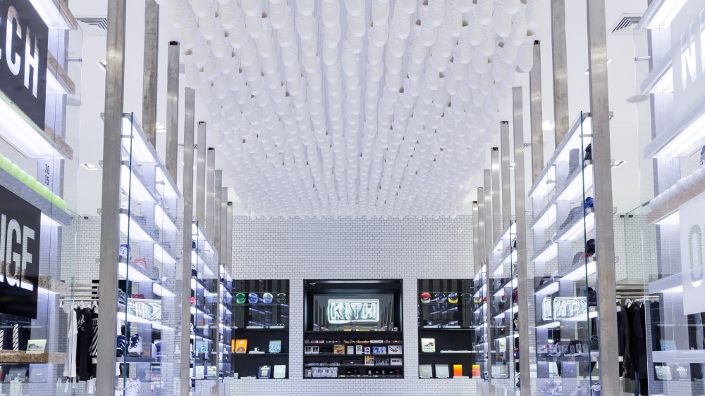 Kith's redesigned Brooklyn store.