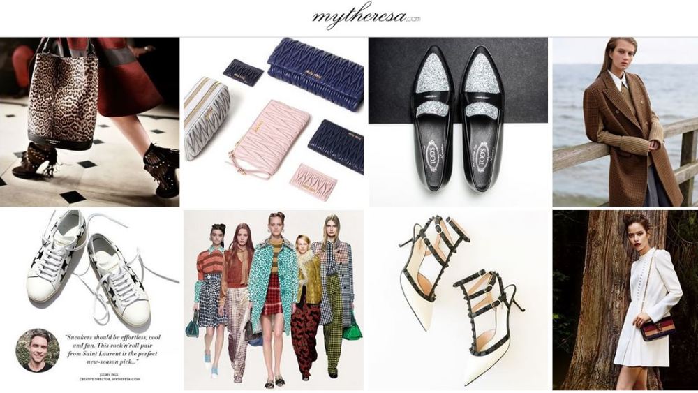 Mytheresa.com Insta Shop