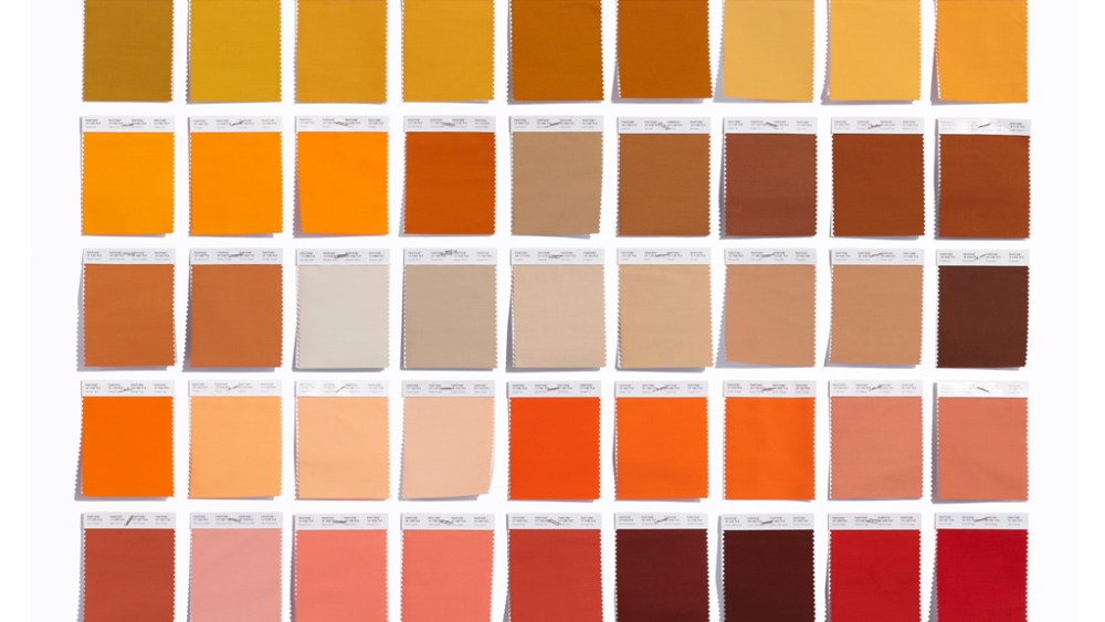 New shades from Pantone's Color System.