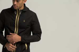 A look from Original Penguin's 60th Anniversary capsule collection.