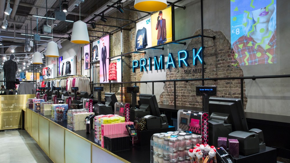A Primark store in Rue Neuve Brussels