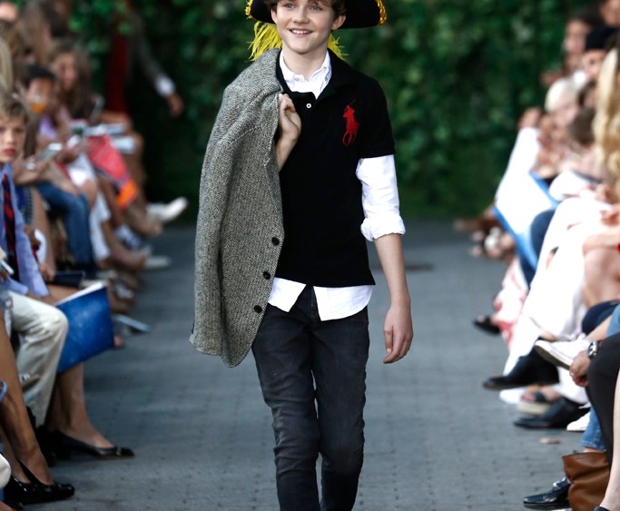 Ralph Lauren Stages Children's Fall 2015 Show at Central Park Zoo